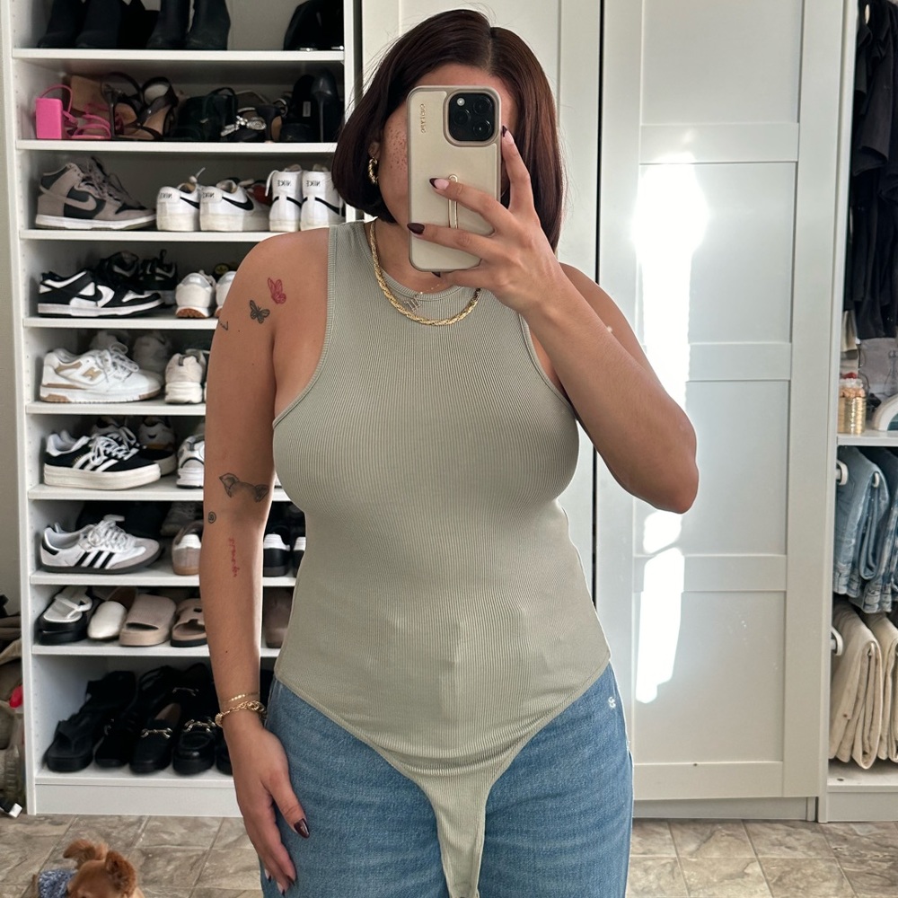 Missguided Ribbed Bodysuit
